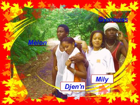 mèlon,djen'n,mily et guymouss